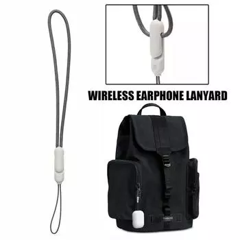 1:1 ремешок для Airpods-Incase, веревка с защитой от потери для Apple-Airpods Pro 2 One Size серый