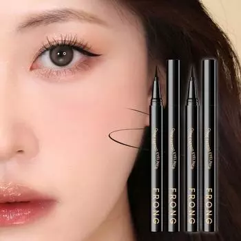1+1 зубчатая кисть-ручка Chaktattoo Eyeliner, 1 шт., настоящий черный+настоящий черный
