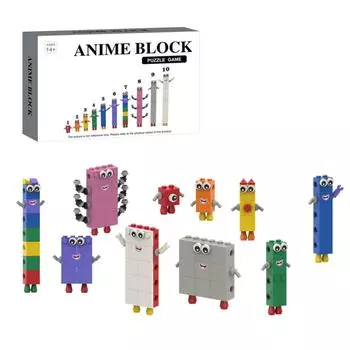 1-20 Цифровое здание Небольшое образовательное может быть преобразовано в милый детский подарочный набор One Size