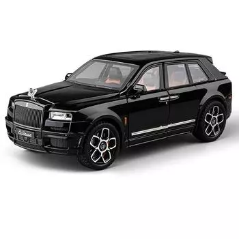 1/20 Rolls Royce SUV Cullinan Alloy Luxy Car Model Diecast Metal Vehicles Car Model Simulation Sound and Light Children Toy Gift белый