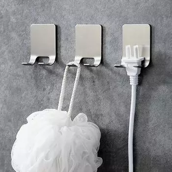 1-20 шт. держатель для бритвы самоклеящийся настенный держатель для бритвы полка для ванной вешалка для полотенец липкий крючок водонепроницаемый крючок держатель для бритья