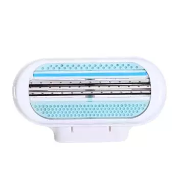 1-20 шт./компл. аксессуары для женских бритв, трехслойные инструменты для красоты, простые в использовании портативные прямые ручные лезвия для бритвы, лезвие для бритвы 1 pcs