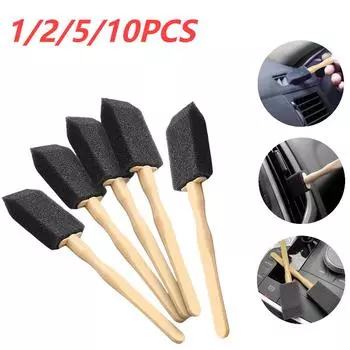 1-20 шт. очиститель вентиляционного отверстия кондиционера автомобиля щетка для очистки салона автомобиля удаление пыли инструмент для мытья выпускного отверстия салона автомобиля