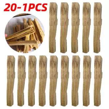 1-20 шт. Пало Санто натуральные благовония палочки деревянные палочки для окуривания для внутреннего очищения йога исцеление ароматерапия сжигание деревянная полоска 1Pc