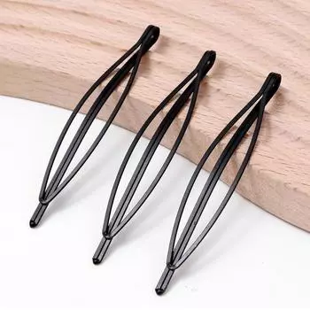 1/20 шт. Простые черные заколки для волос для женщин, заколки-автоматы, головные уборы, заколки-невидимки для девочек, головной убор, заколки-автоматы, корейские аксессуары для укладки волос 1PC