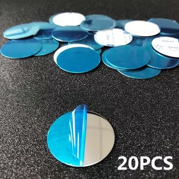 1/20 шт. Универсальная магнитная металлическая пластина для магнитного автомобильного держателя для телефона, железный лист, наклейка, диск для магнитного крепления планшета, круглая