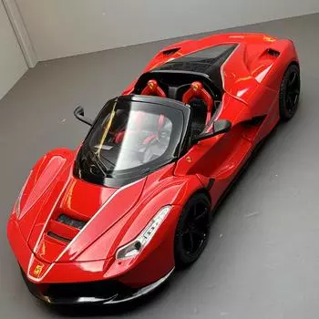 1:22 Ferrari Laferrari кабриолет гоночный автомобиль литой металлический игрушечный транспорт модель автомобиля имитация детская игрушка подарок E187