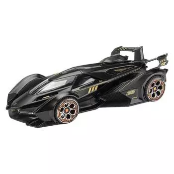 1/22 Lambos Vision Gran Turismo V12 GT литые игрушечные машинки из сплава металлическая игрушечная модель автомобиля коллекция звуков и света детские игрушки чёрный