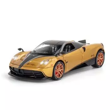1/22 Pagani Huayra Dinastia Alloy Super Car Diecast Metal Model Classic Gull Wing Door Colection Decoration Children Toy Present золотой