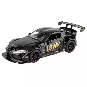 1/22 Toyta LBWK Модель High Simulation Diecasts Игрушка со Звуком и Светом Инерционные Транспортные Средства Украшения Игрушки для Детей Подарок чёрный