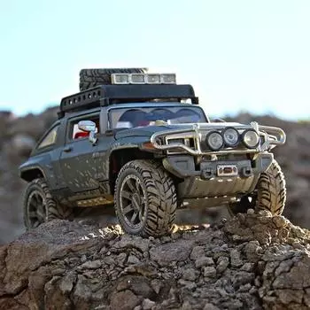 1:24 2008 Dirt Riders HX Off Road SUV Модель игрушечного литья под давлением металлического автомобиля BN