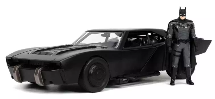 1:24 2022 БЭТМЕН БЭТМОБИЛЬ WBATMAN Бэтмобиль JADA Миниатюрная машинка [Б/у]