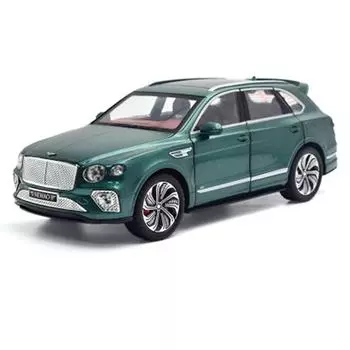 1/24 Bentley Bentayga SUV Alloy Luxy Car Model Diecast Metal Vehicles Car Model Simulation Sound and Light Collection Children Toy Gift фиолетовый