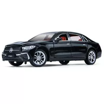 1/24 Benz C260 L C-Class литая модель автомобиля игрушечные машинки из металла имитация модели автомобиля коллекция звуков и света детские подарки белый