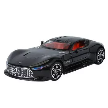 1/24 Benzs Vision GT Alloy Concept Sports Car Model Diecast Metal Toy Racing Car Vehicles Model Simulation Sound Light Kids Gift серый