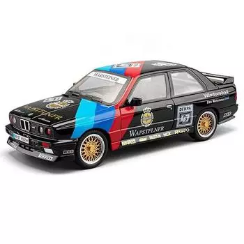 1/24 BMW M3 Sport EVO Alloy Sports Car Model Diecasts Metal Track Racing Car Vehicles Model Sound Light Simulation Kids Toy Gift чёрный