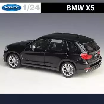 1:24 BMX5 SUV, модель автомобиля из сплава, литье под давлением, металлические игрушечные автомобили, модель автомобиля, коллекция высокой имитации, детский подарок, украшение