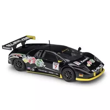 1:24 Черная модель Murcielago FIA GT Racing Sport, литая под давлением металлическая модель автомобиля