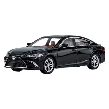 1/24 Lexus ES300 большой роскошный представительский седан литой металлический сплав модель автомобиля звук и свет инерционный механизм серия подарок на день рождения чёрный