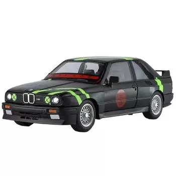 1/24 литая модель автомобиля BMW M3 Street Car Decal Version литая модель автомобиля 1/24-Size:21*8.5*6.5cm чёрный