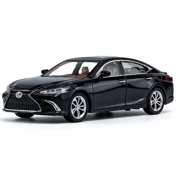 1/24 литой игрушечный автомобиль Lexus ES300 литой металлический игрушечный автомобиль модель инерционный двигатель высокая имитация коллекционный автомобиль игрушка для детей подарок белый