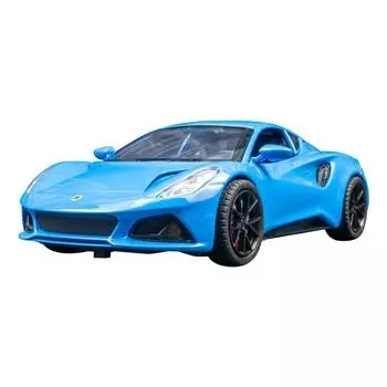 1/24 Lotus EMIRA игрушечная модель автомобиля литая литая все двери автомобиля открываются задние колеса инерционные модели автомобилей подарок на детский день синий