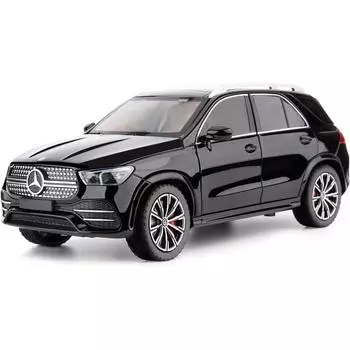 1/24 масштаб, литой игрушечный автомобиль Benz GLE 350 из сплава со звуком и светом, коллекционная модель автомобиля для детей, подарок 1/24-Size:20.5*8.5*7.5cm белый