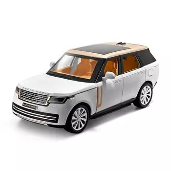 1/24 масштаб Range Rover SUV, металлический литой под давлением сплав, игрушечная модель автомобиля, грузовики для детей, игрушки, автомобили, коллекция для хобби 1/24-Size:21*10*8.5cm белый