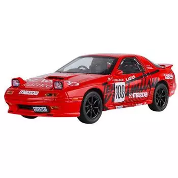 1/24 Mazda RX7 Racing Version литые игрушечные машинки и игрушечные машинки модель автомобиля миниатюрная масштабная модель автомобиля игрушки для детей жёлтый