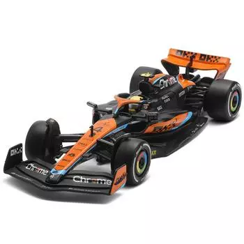 1/24 McLaren F1 MCL60 2023 Racing Team литая металлическая игрушечная машинка миниатюрная модель транспортного средства бесплатные колеса коллекция подарок мальчик