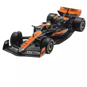 1/24 McLaren MCL60 2023 4# Lando Norris P2 British GP McLaren F1 #81 Oscar Piastri Diecast Racing SuperCar Model Competition Vehicle Toy