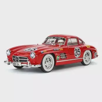 1/24 Mercedes-Benz 300SL Lahua Edition винтажная легкосплавная модель автомобиля орнамент