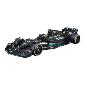 1:24 Mercedes-Benz W14 F1 Модель автомобиля 2023 года Модель автомобиля для моделирования сплава Уравнение Гамильтона чёрный