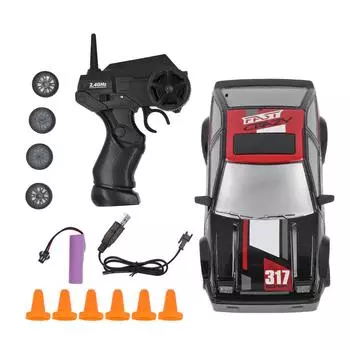 1/24 RC автомобиль перезаряжаемый мощный 2,4G пульт дистанционного управления 4WD игрушечный автомобиль RC Drift Car