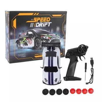 1:24 RC Drift Car Remote Control гоночный автомобиль Drifting игрушка перезаряжаемый высокоскоростной миниатюрный 4 колеса