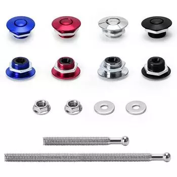 1,25-дюймовый универсальный стиль, кнопка, заготовка, штифты для капота, комплект фиксаторов для BMW и т. д., автомобильные быстрые штифты HPL05R