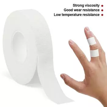 1,25 см*10 м лента для пальцев, приятная для кожи, спортивная лента для бейсбола, лакросса, гимнастики, защита от травм 1.25cm*10m