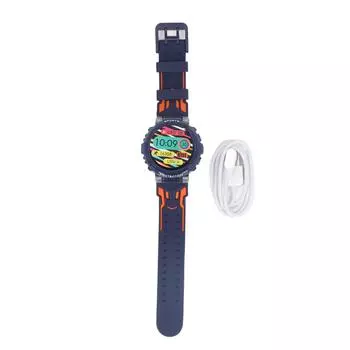 1,27-дюймовые умные часы IP67 водонепроницаемые фитнес-умные часы Bluetooth 5.0 мониторинг здоровья спорт синий