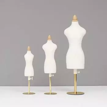 1/2 1/3 1/4 Студенческий обучающий манекен-кронштейн из нержавеющей стали, мини-женский манекен для кукольной одежды, стенд для демонстрации своими руками