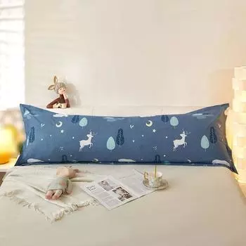 1.2/1.5/1.8M хлопковая длинная наволочка мягкая пара спальная подушка чехол постельное белье наволочки подушки для спальни украшение дома 48cmX120cm