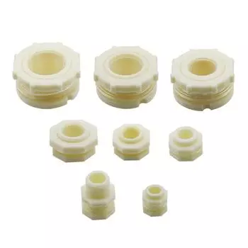 1/2 3/4 1 1,2 1,5 2 внутренняя/наружная резьба АБС-пластик соединитель садовое ирригационное соединение аквариум фитинг для дренажной трубы аквариума 13.5mm