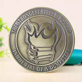 1/2/3/4/5/10 шт. Медаль вызова Изысканный дизайн Замысловатые 3D-резные фигурки Портативная монета Портативный мотивационный жетон 1pc