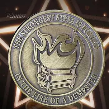 1/2/3/4/5/10 шт. Медаль вызова Изысканный дизайн Замысловатые 3D-резные фигурки Портативная монета Портативный мотивационный жетон 1pc