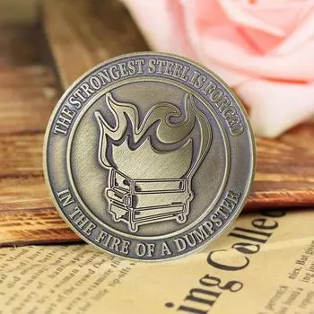 1/2/3/4/5/10 шт. Медаль вызова Изысканный дизайн Замысловатые 3D-резные фигурки Портативная монета Портативный мотивационный жетон 1pc