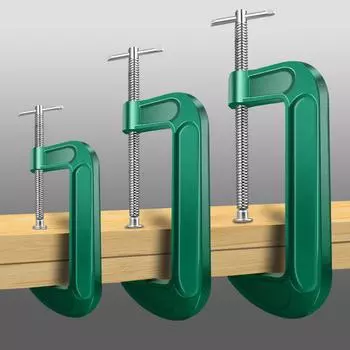 1/2/3/4/5/6/8 дюймов C Тип Деревообрабатывающий зажим Сверхмощные деревянные металлические зажимы Быстроразъемные столярные зажимы 1