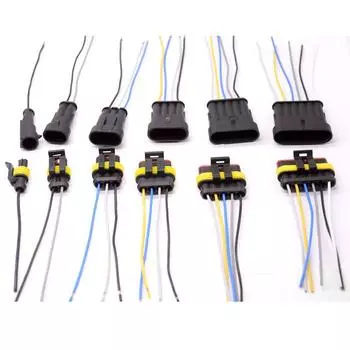 1/2/3/4/5/6-контактный автоматический разъем «папа» и «мама» водонепроницаемый электрический разъем 1P 2P 3P 4P 5P 6P 1 set 1P