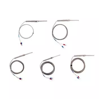 1/2/3/4/5 м, 50 мм зонд, термопара K-типа, датчик температуры, резьба M8 4m