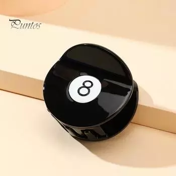 1/2/3/4/5 шт., черные заколки для волос в форме клюшки для гольфа в форме 8 мячей, женские заколки для волос в виде акулы, аксессуары для причесок 1pc