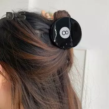 1/2/3/4/5 шт., черные заколки для волос в форме клюшки для гольфа в форме 8 мячей, женские заколки для волос в виде акулы, аксессуары для причесок 1pc