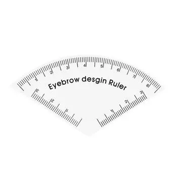 1/2/3/4/5 шт. Линейка для быстрого рисования и дизайна бровей, инструмент для микроблейдинга и разметки, шаблон для придания формы, перманентный макияж бровей, линейка-трафарет для рисования 1pc